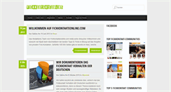 Desktop Screenshot of fickkontakteonline.com
